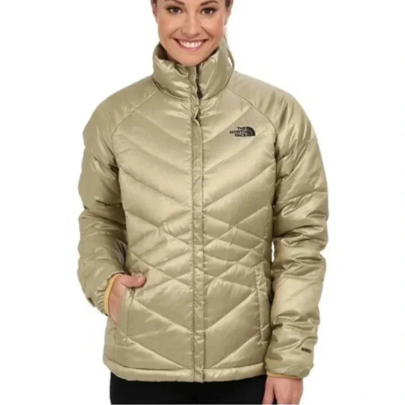 The North Face Jackets & Blazers - The North Face 550 Jacket Anacogua Gold Metallic